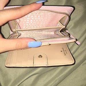 kate spade Bags - Kate spade baby pink wallet kate spade Bags - Kate spade baby pink wallet